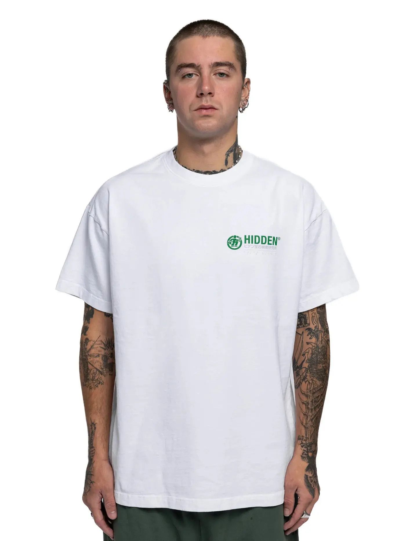 Asics × HIDDEN Hidden NY Paleontologist Tee White Size US M / EU 48-50 / 2 - 7 Thumbnail