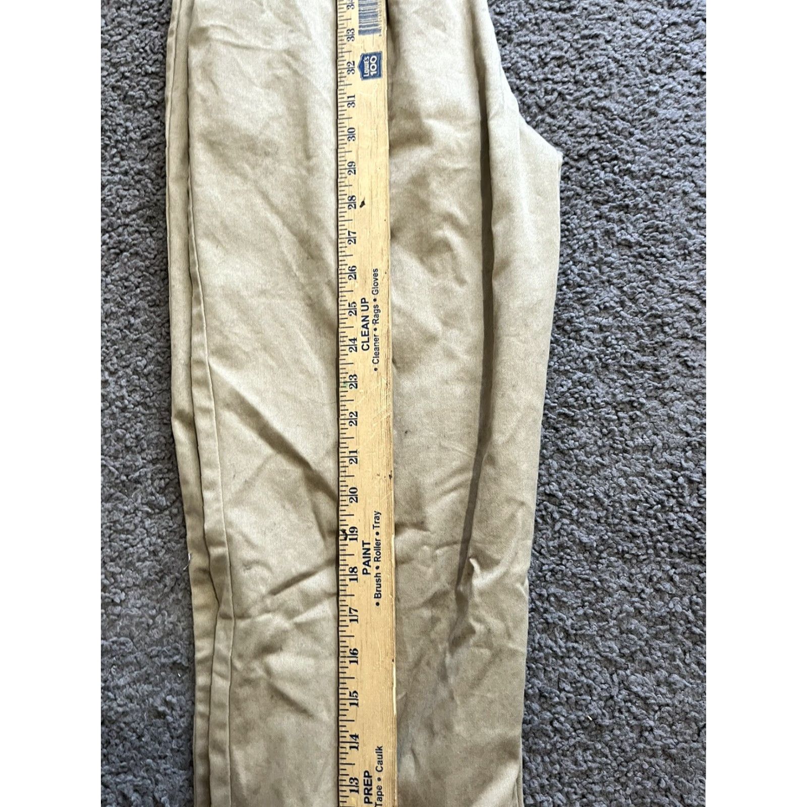 Eddie Bauer VINTAGE Eddie Bauer Dress Pants Woman Flat Front Khaki 10 Inseam 29.5in Adult Women Khaki Beige Brown wpL 9647 Size 32" / US 10 / IT 46 - 6 Thumbnail