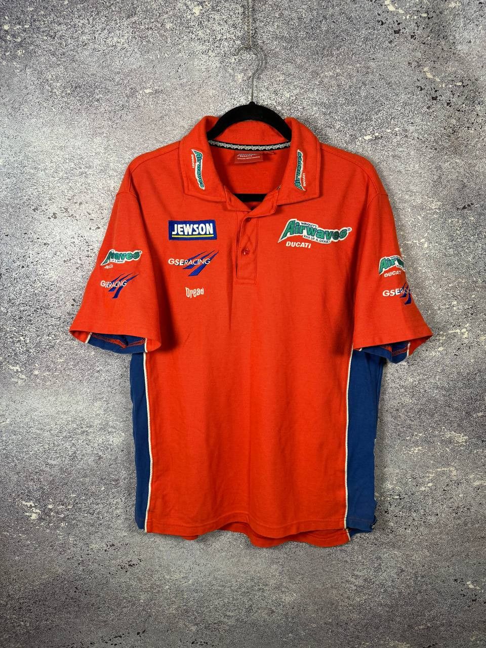 Ducati Ducati Airwaves Dread F1 Racing Polo Shirt Large Size US L / EU 52-54 / 3 - 1 Thumbnail