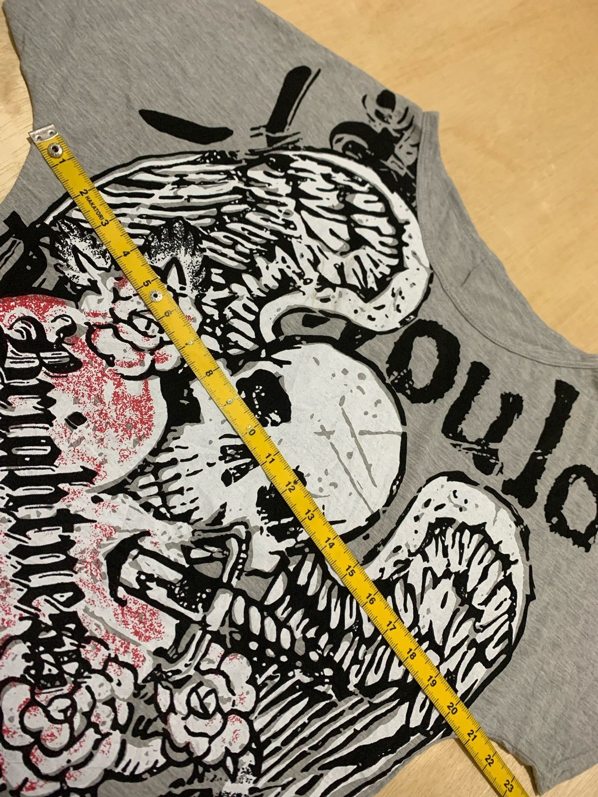 Hysteric Glamour × If Six Was Nine × Japanese Brand Y2k Brightness Extend Skull Punk style tshirt Size US L / EU 52-54 / 3 - 6 Thumbnail