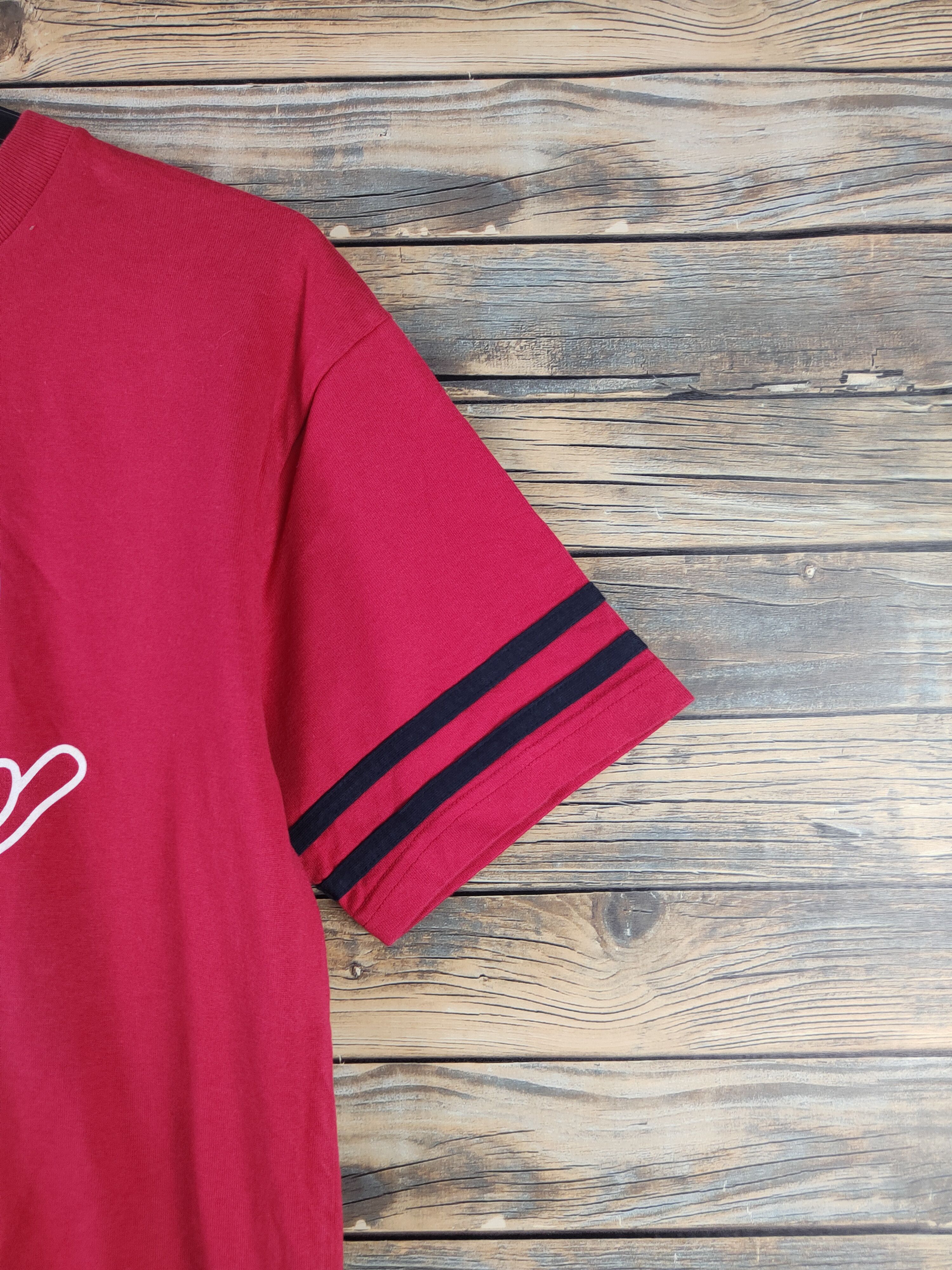 Japanese Brand DL Grass Hither Red Short Sleeve T-shirt #2767 Size US L / EU 52-54 / 3 - 7 Thumbnail