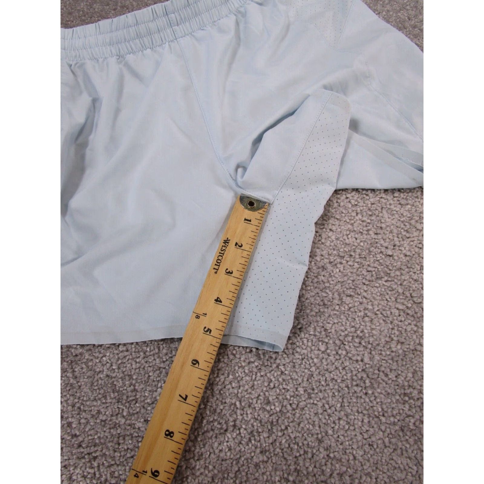 Vintage VINTAGE VRST Athletic Shorts Womens Medium Light Blue Lightweight with Liner Gym Workout Cross Training Sports Size 32" / US 10 / IT 46 - 6 Thumbnail