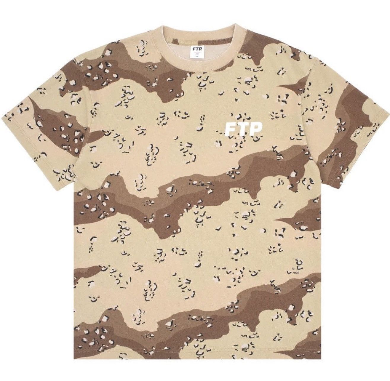 Fuck The Population FTP DESERT CAMO LOGO TEE (MEDIUM) Size US M / EU 48-50 / 2 - 1 Thumbnail