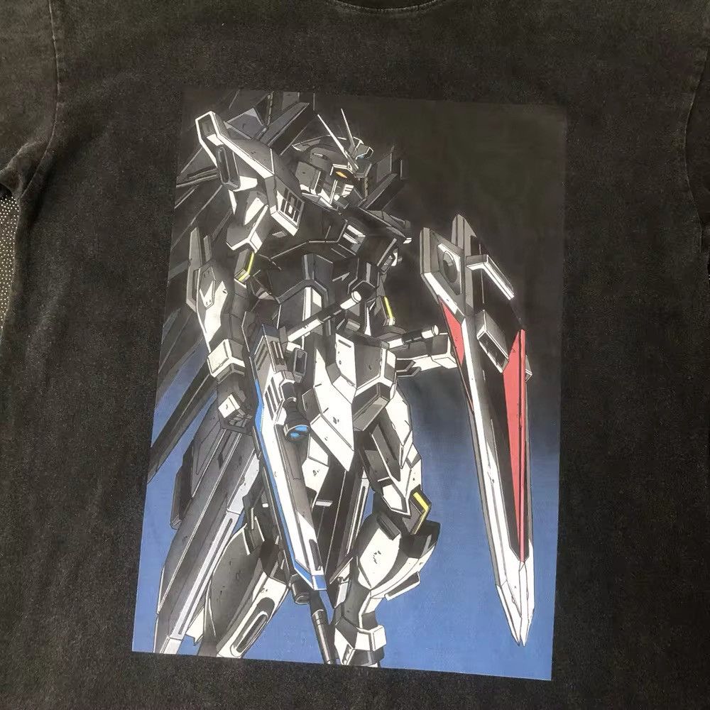 Japanese Brand × Vintage Anime "GUNDAM" Graphic Printed Casual T Shirt Size US XL / EU 56 / 4 - 3 Thumbnail