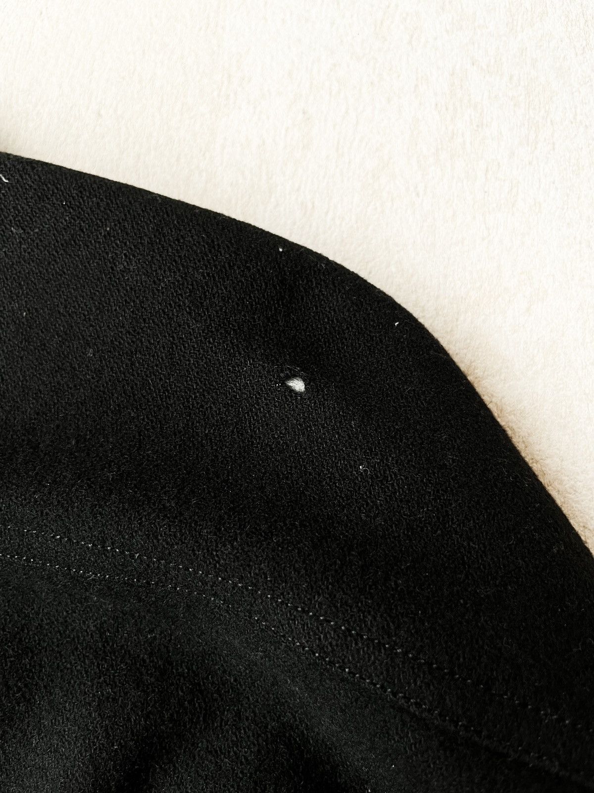 Issey Miyake 1980’s ISSEY MIYAKE Care label Wool/Leather Varsity Bomber Size US XL / EU 56 / 4 - 20 Thumbnail