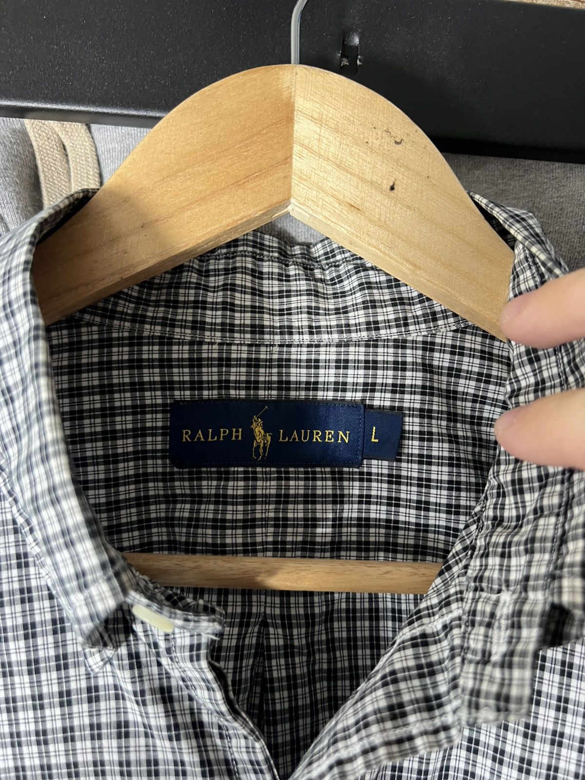 Polo Ralph Lauren 👔 Polo Ralph Lauren Button Down Check Shirt Size L Size US L / EU 52-54 / 3 - 7 Thumbnail
