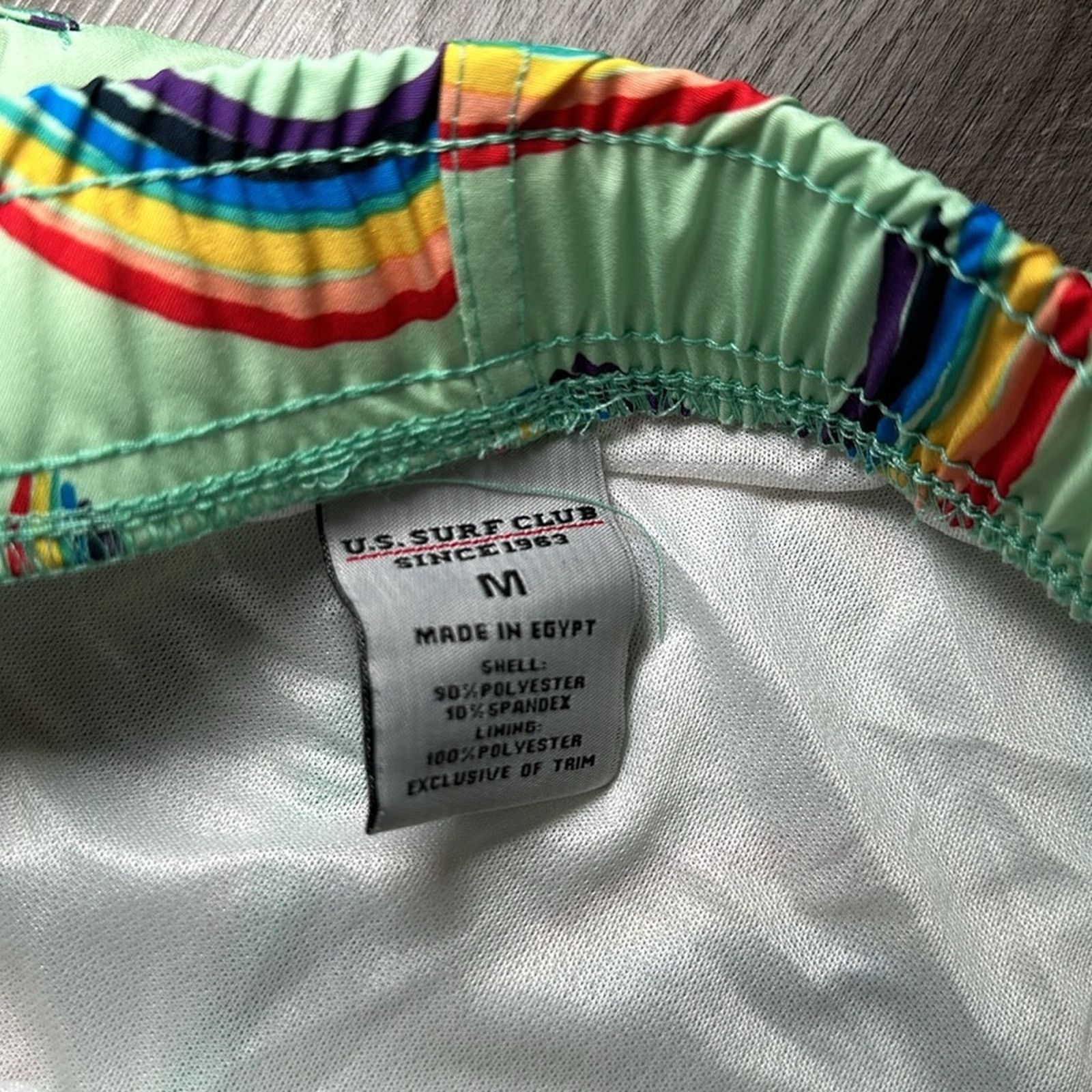Other U.S. Surf Club Rainbow Swim Trunks - Medium Size US 32 / EU 48 - 7 Thumbnail