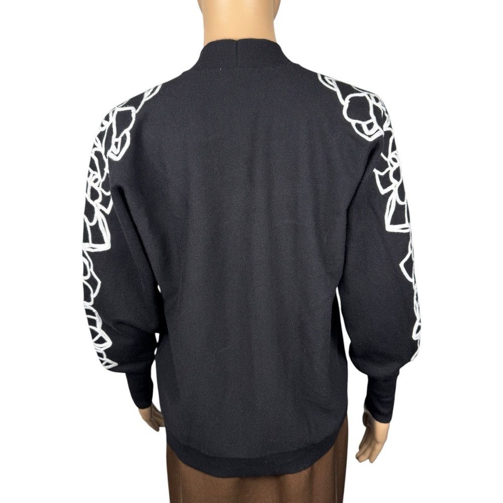 Chicos New Chico's Soutache Open Front Black Cardigan Size 0 US S Size S / US 4 / IT 40 - 4 Thumbnail
