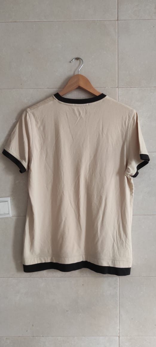 Burberry × Vintage Vintage Thomas Burberry T shir twith Brand Print Slim Fit. Size US M / EU 48-50 / 2 - 5 Thumbnail