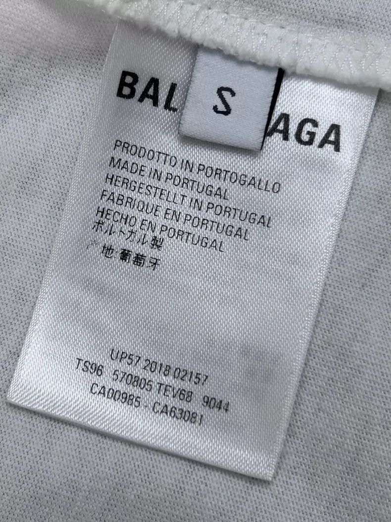 Balenciaga Balenciaga White Short Sleeve Casual T-Shirt-2506 Size US S / EU 44-46 / 1 - 9 Thumbnail