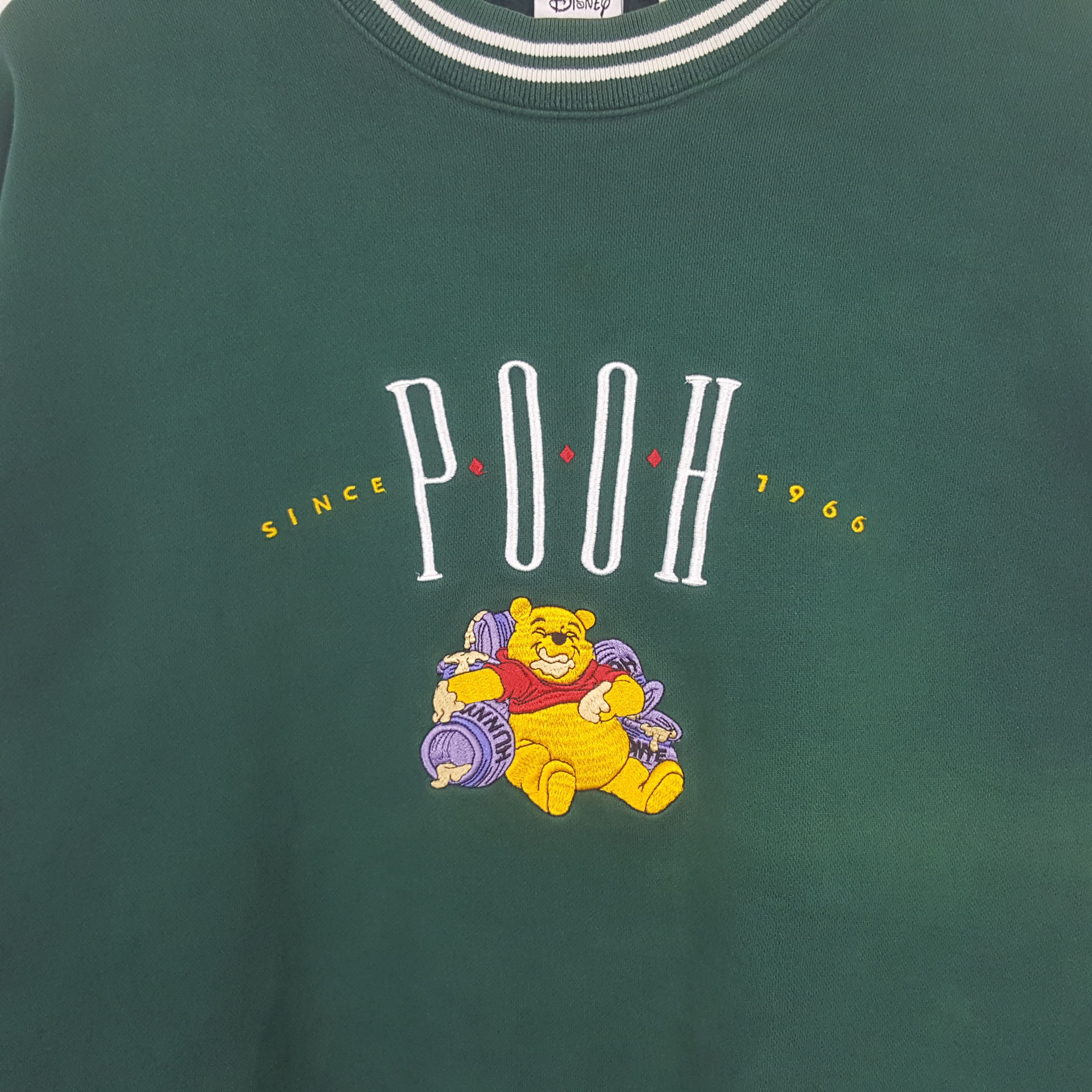 Disney Vintage Winnie The Pooh 1966 Cartoon Sweatshirt RR6 Size US XL / EU 56 / 4 - 2 Thumbnail
