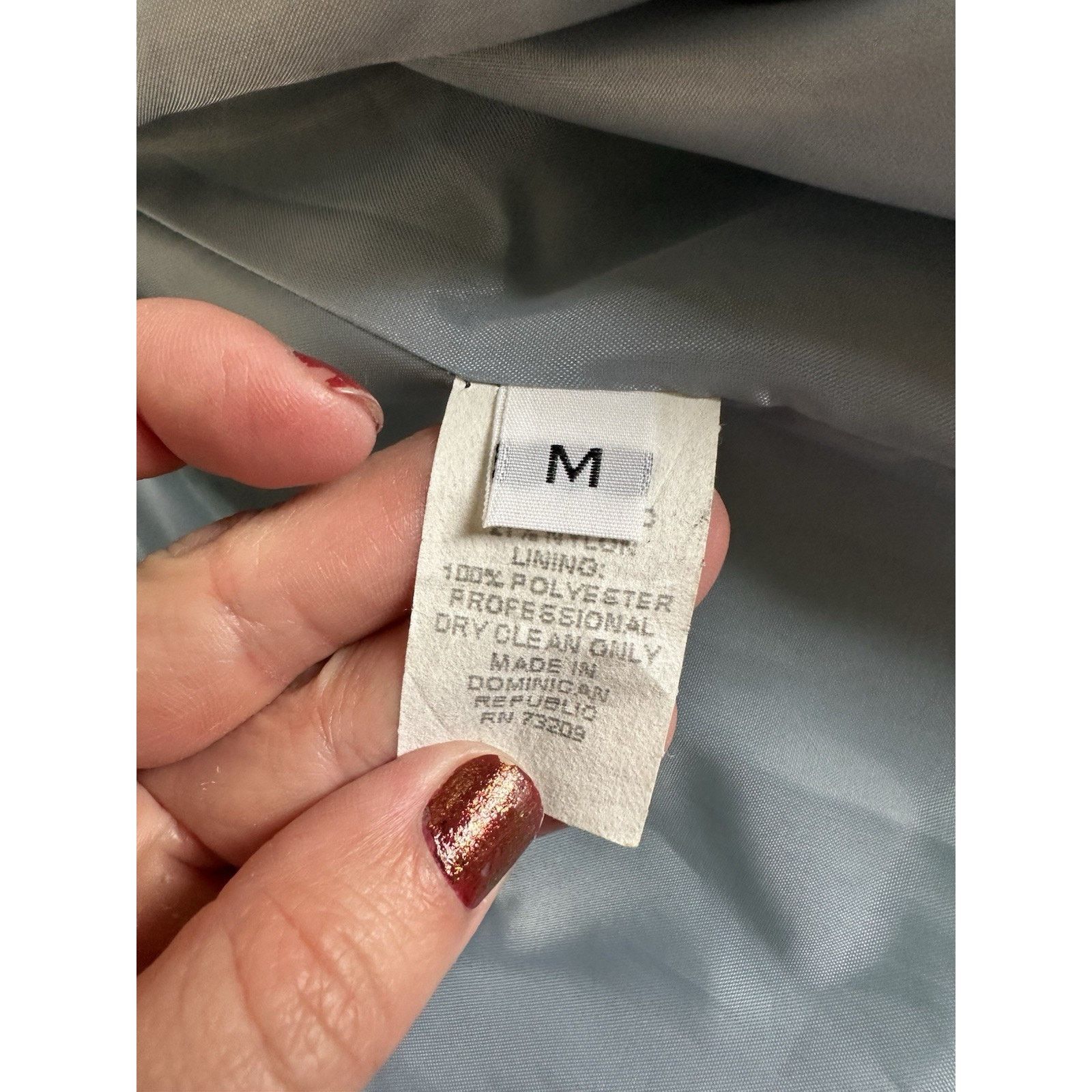 Other Marvin Richards Overcoat Women M Blue Double Breasted Wool Size M / US 6-8 / IT 42-44 - 9 Thumbnail