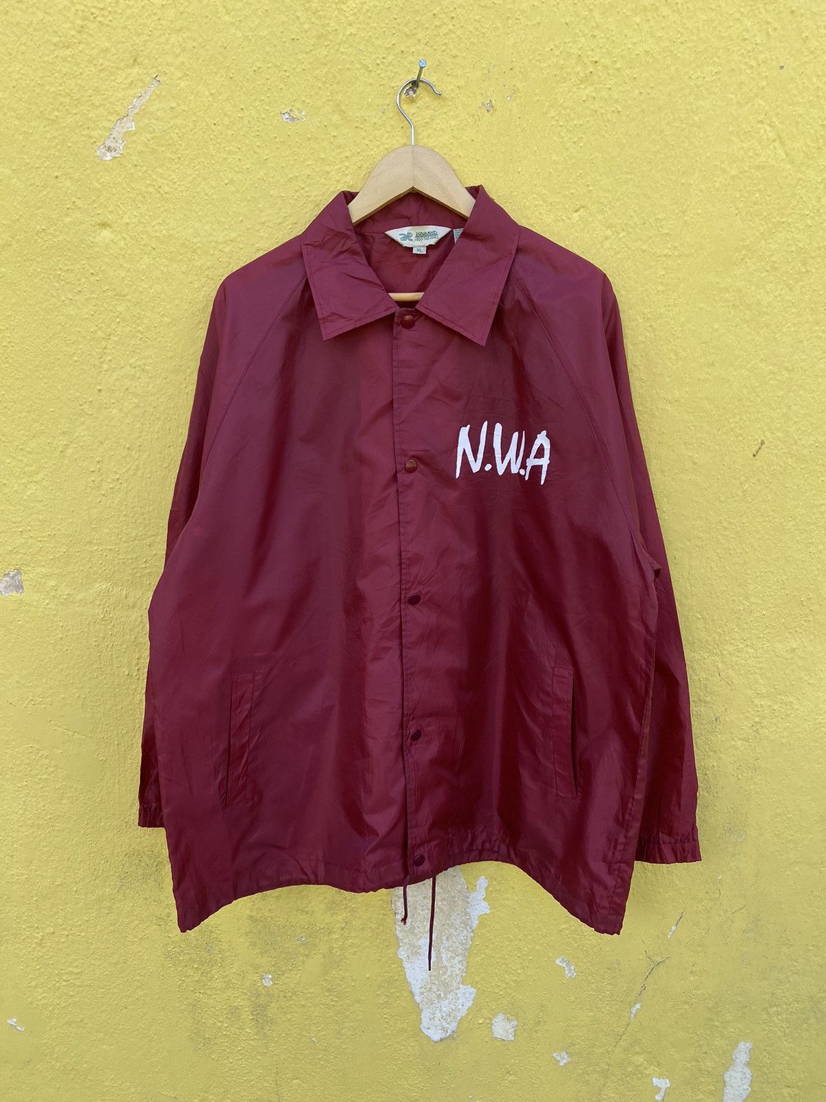 Rap Tees × Vintage Vintage Nwa windbreaker jacket Size US XL / EU 56 / 4 - 10 Thumbnail