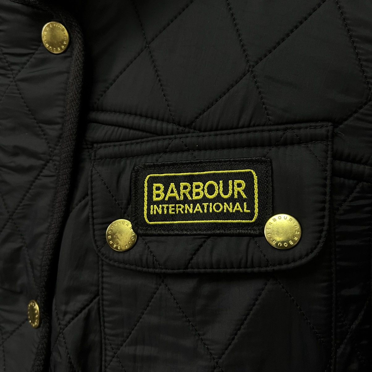 Barbour BARBOUR INTERNATIONAL Polar Quilted Jacket Belted Black Size M / US 6-8 / IT 42-44 - 10 Thumbnail