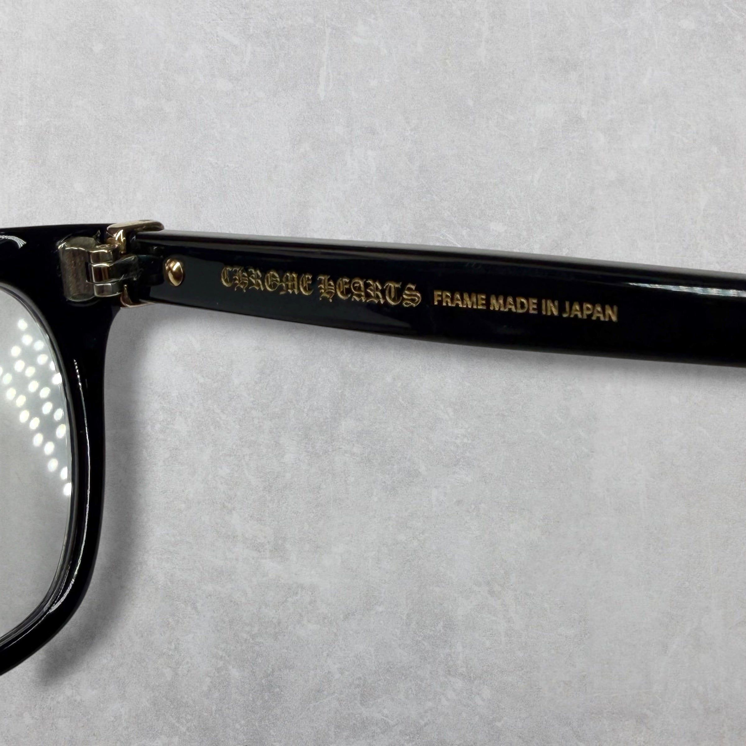 Chrome Hearts Chrome Hearts Beau Ner Gold Glasses Size ONE SIZE - 7 Thumbnail