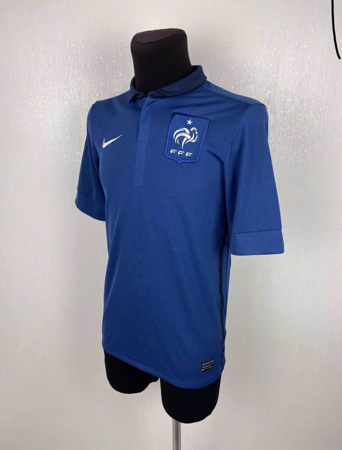 Nike × Vintage NIKE FRANCE 2011 #11 NASRI SOCCER JERSEY 406302-405 SIZE S Size US S / EU 44-46 / 1 - 3 Thumbnail