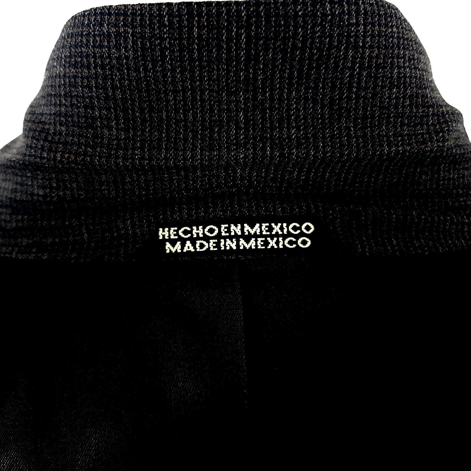 Bachrach Bachrach Worsted Wool Double Breasted Blazer Gray Green Blac Size 42R - 11 Thumbnail