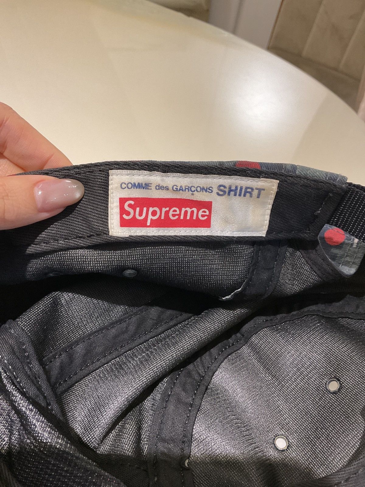 Comme des Garcons SHIRT × Supreme Supreme x COMME Des GARÇONS SHIRT Digital Camo Camp Hat Size ONE SIZE - 3 Thumbnail