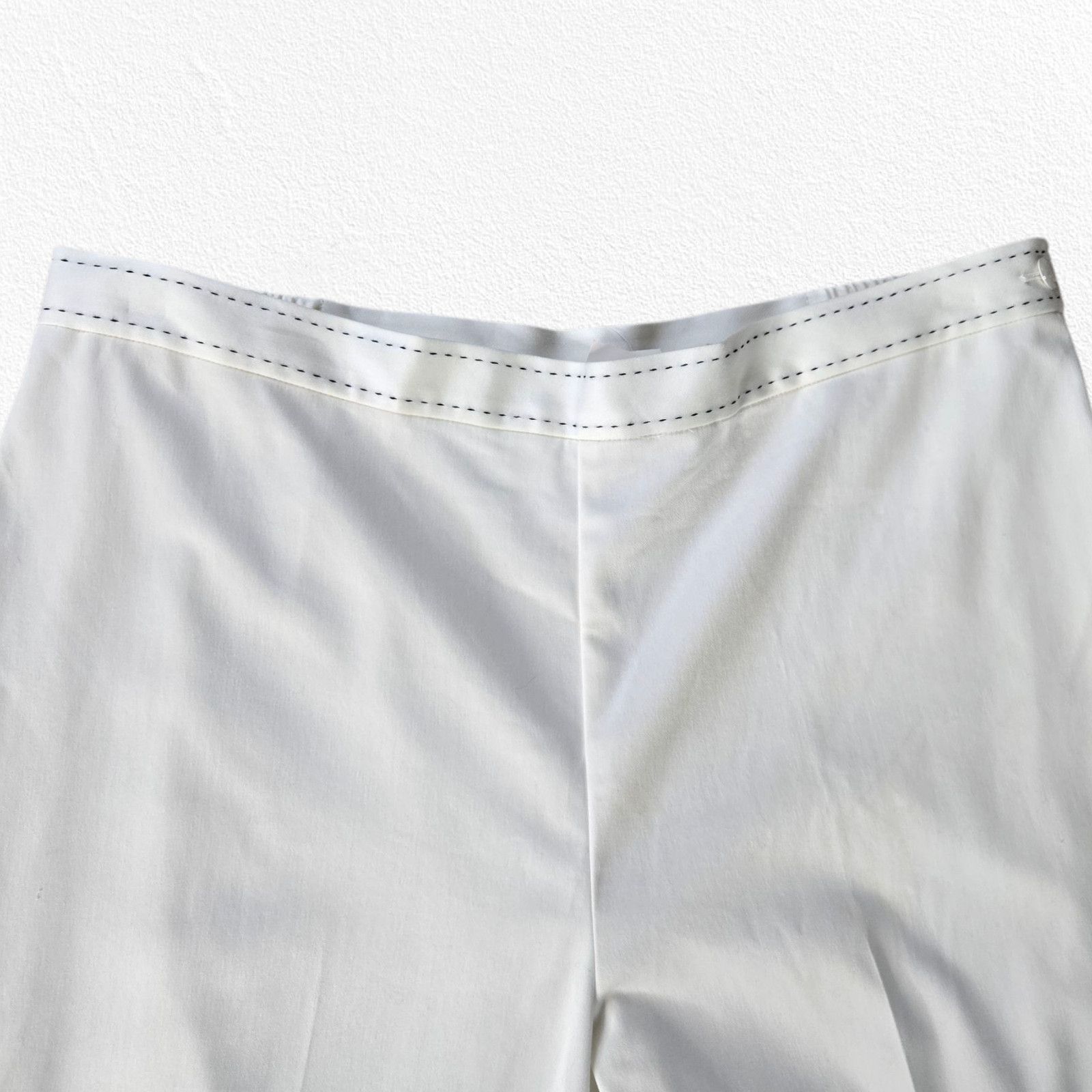 Other White Classic Stretch Minimal Straight Pants Size 18 Size 40" / US 18 - 3 Thumbnail