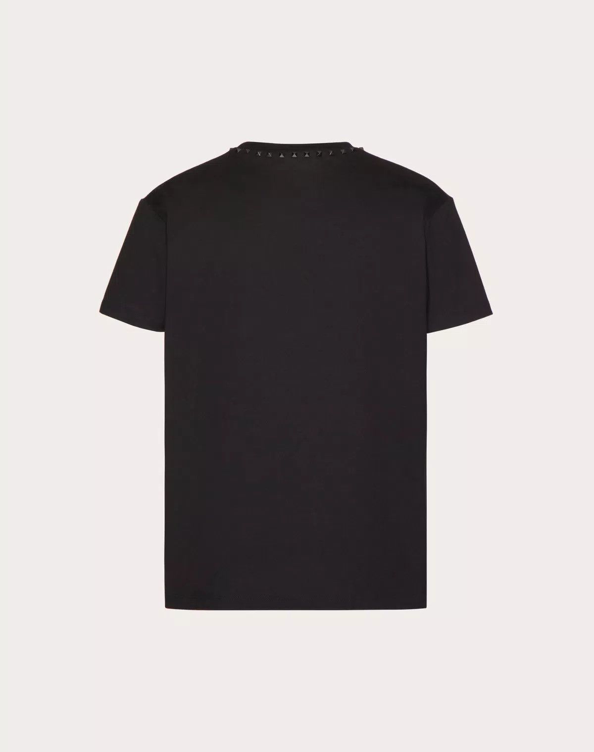 Valentino oc11z0625 Cotton Crewneck T-Shirt in Black Size US S / EU 44-46 / 1 - 2 Thumbnail