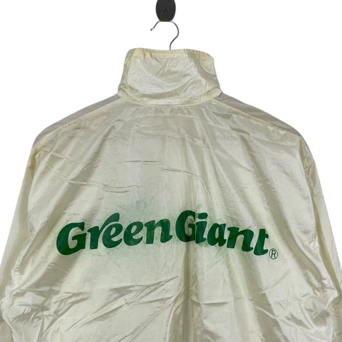 Vintage Vintage 80s Green Giant Windbreaker Light Jacket Size US L / EU 52-54 / 3 - 8 Thumbnail