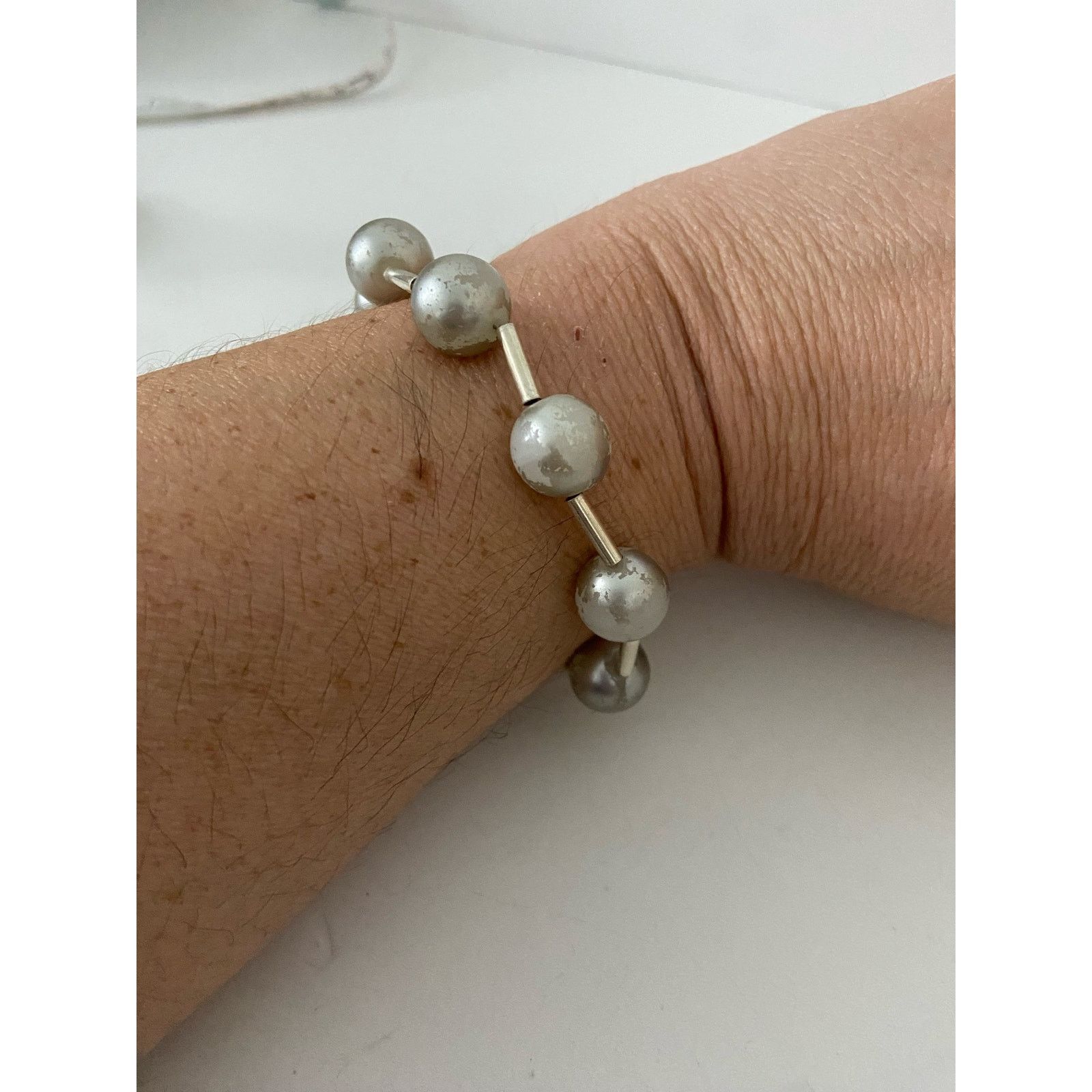 Other bead bracelet with sterling silver clasp Size ONE SIZE - 1 Thumbnail