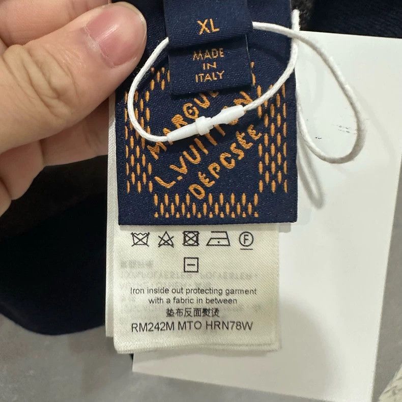 Louis Vuitton Louis Vuitton Checkerboard full logo hoodie Size US XL / EU 56 / 4 - 5 Thumbnail