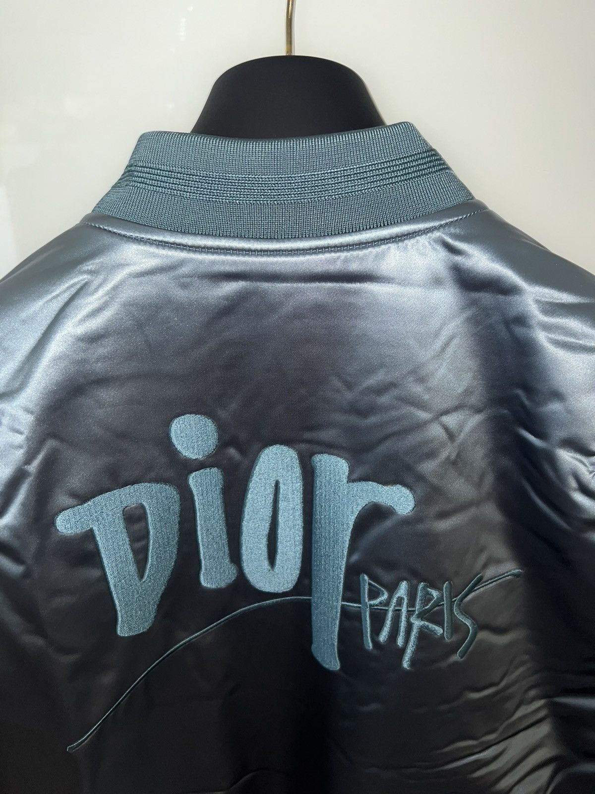 Dior × Stussy Dior x Stussy Bomber Jacket Size US L / EU 52-54 / 3 - 3 Thumbnail