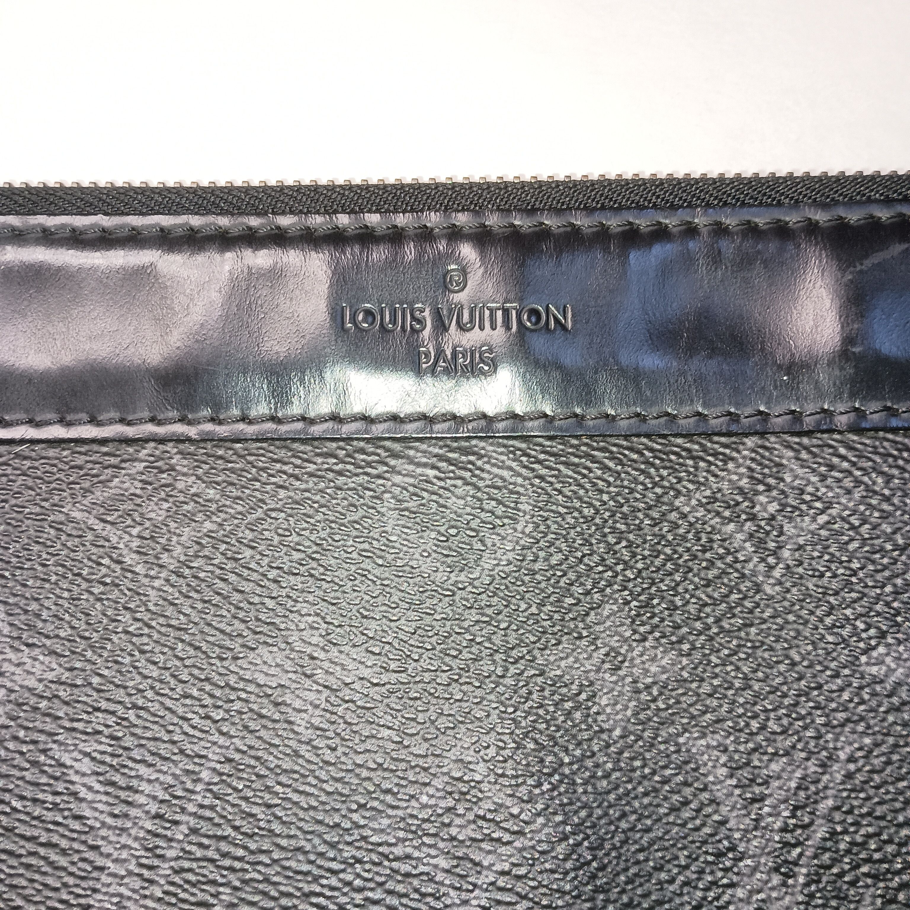 Louis Vuitton LOUIS VUITTON Monogram Eclipse Pochette Discovery Clutch Bag Size ONE SIZE - 3 Thumbnail