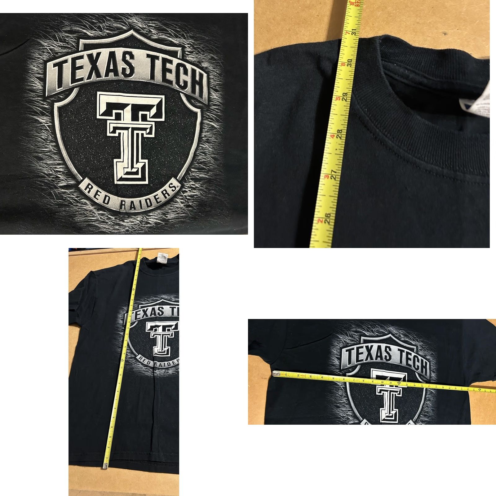 Jerzees VINTAGE? No — Texas Tech Red Raiders Shirt Men XL Black Short Sleeve Graphic Crew Neck Jerzees Texas Tech University College 2010s 90s era? Size US XL / EU 56 / 4 - 8 Thumbnail