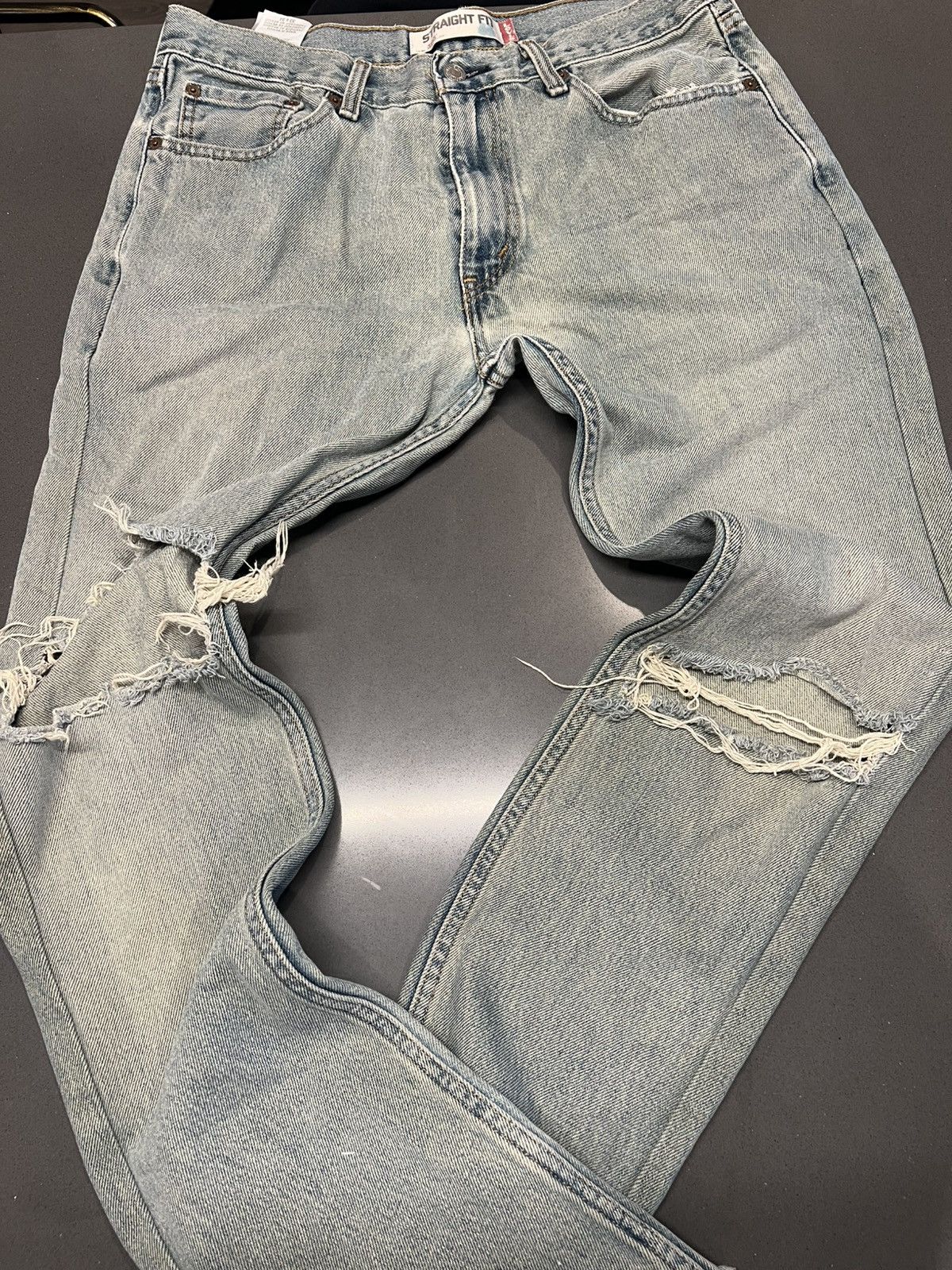 Levi's Levi 505 mud wash type jeans Size US 33 - 1 Thumbnail