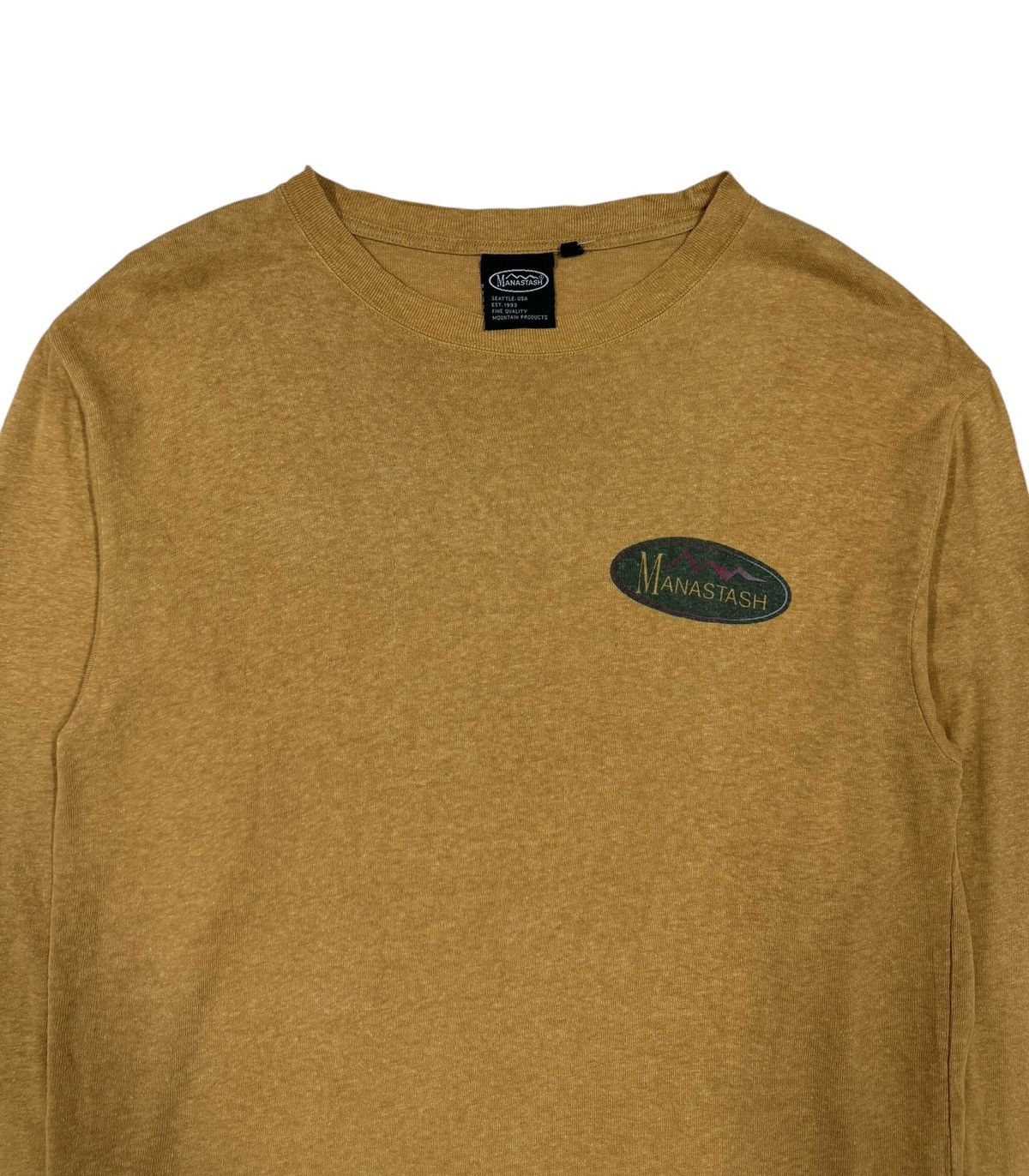 Manastash × Patagonia Vtg🔥Manastash Og Logo Hemp Long Sleeve Shirts Size US L / EU 52-54 / 3 - 3 Thumbnail