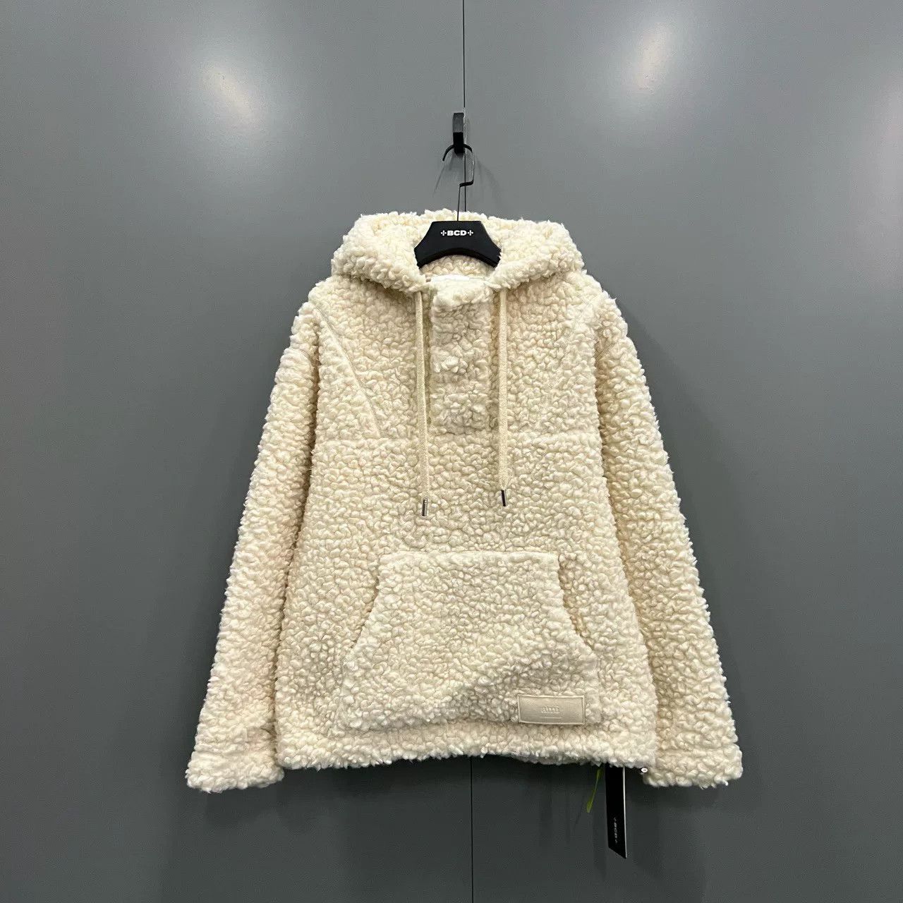 AMI ami beige fleece hoodie size S Size US S / EU 44-46 / 1 - 1 Thumbnail