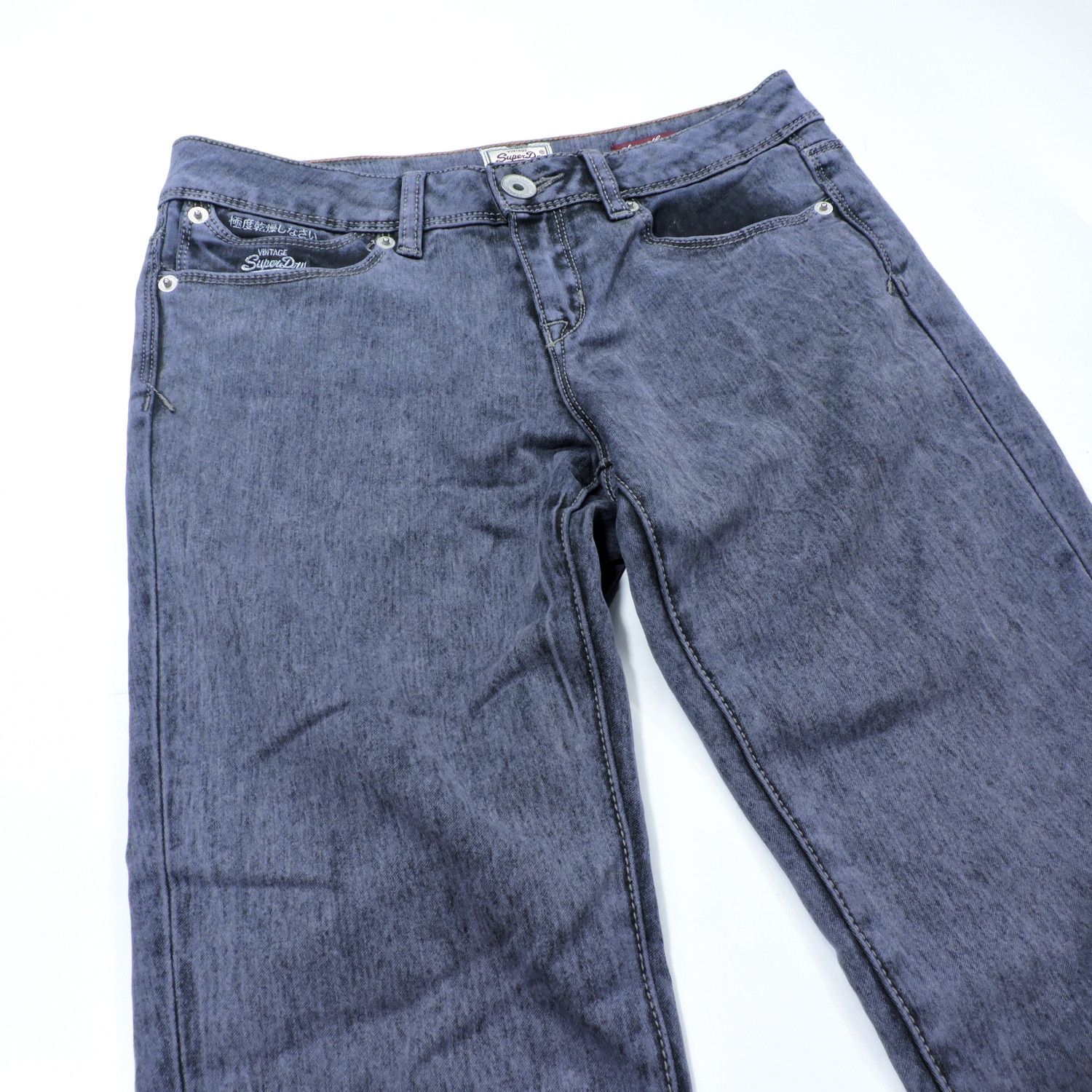 Superdry VINTAGE SUPERDRY SUPER SKINNY DENIM LONG PANTS Size US 28 / EU 44 - 7 Thumbnail