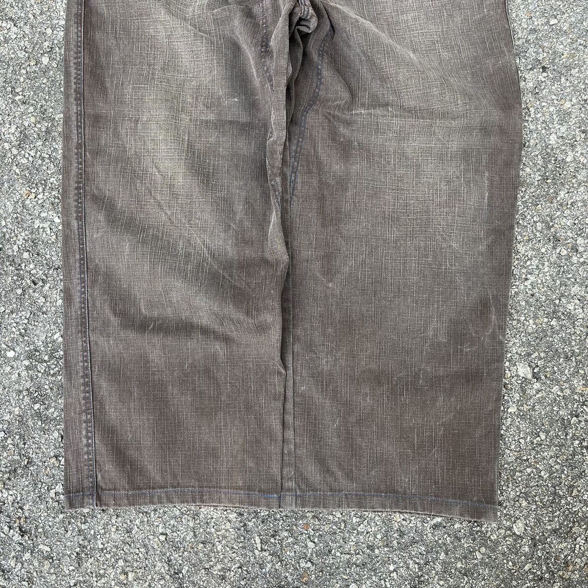 Marithe + Francois Girbaud VINTAGE Y2K MARITHE FRANCOIS GIRBAUD MFG BROWN SKATER JEANS Size US 41 - 2 Thumbnail