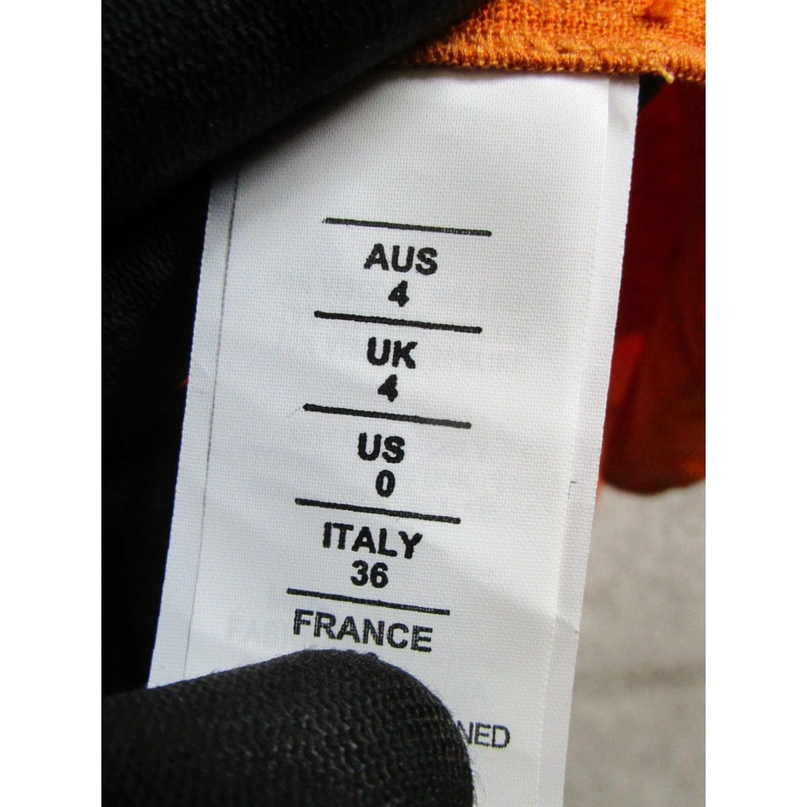NICHOLAS VINTAGE Nicholas Dress Womens Us 0 Orange Blouson Size XS / US 0-2 / IT 36-38 - 4 Thumbnail