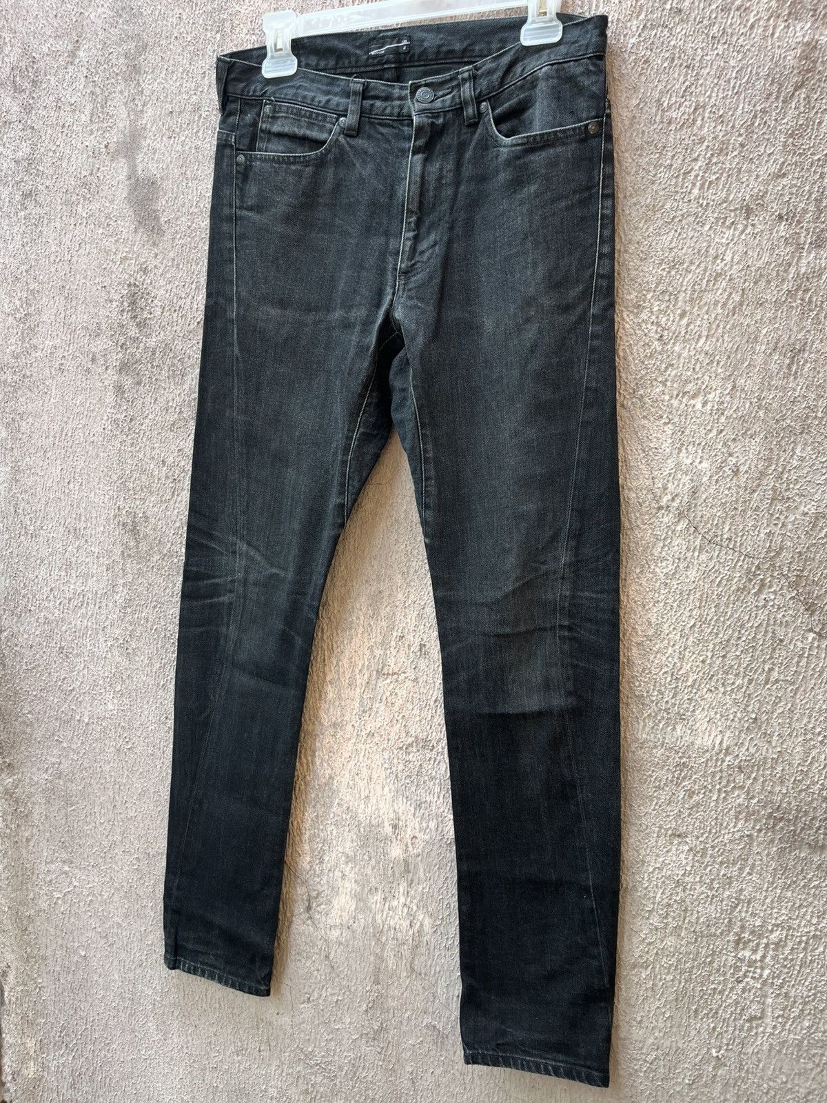Japanese Brand LAD Musician Denim Black Wash Size US 30 / EU 46 - 2 Thumbnail