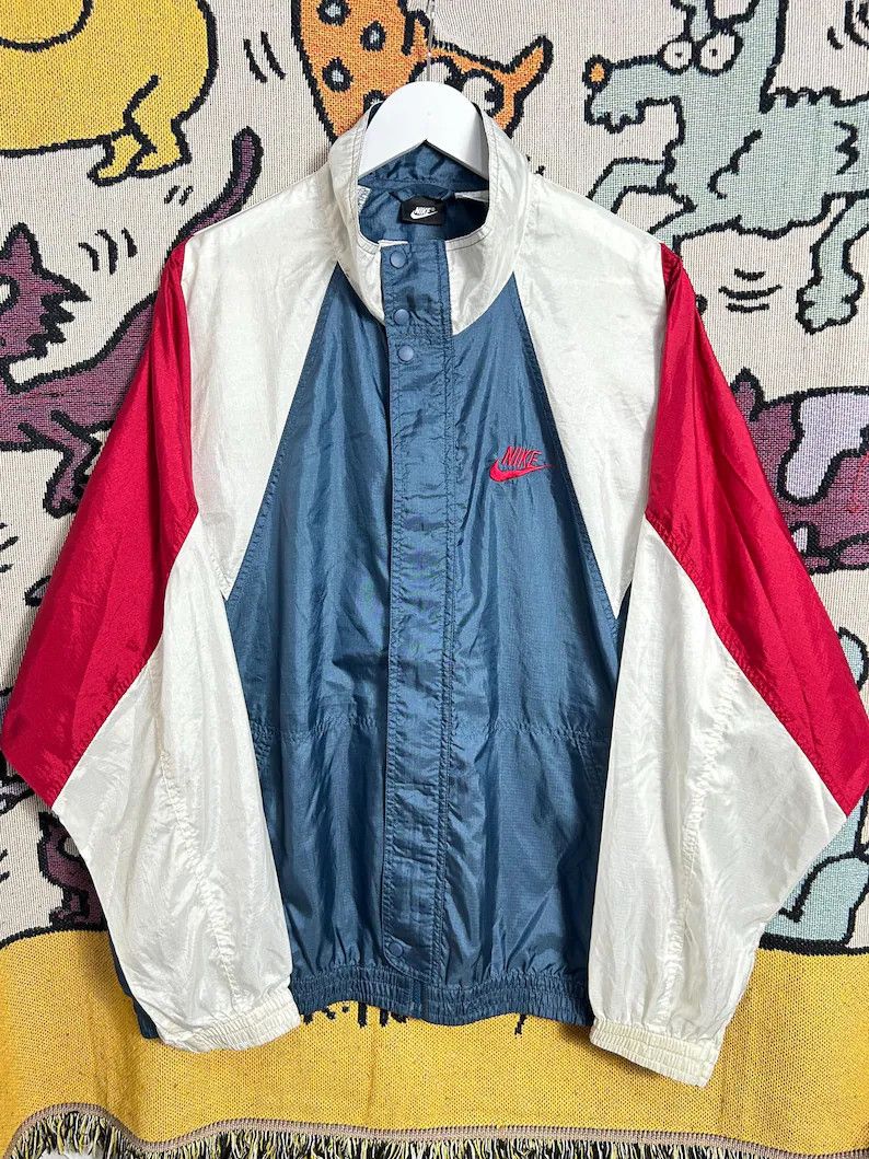 Nike Vintage 90s Nike Jacket size XL Size US XL / EU 56 / 4 - 1 Thumbnail