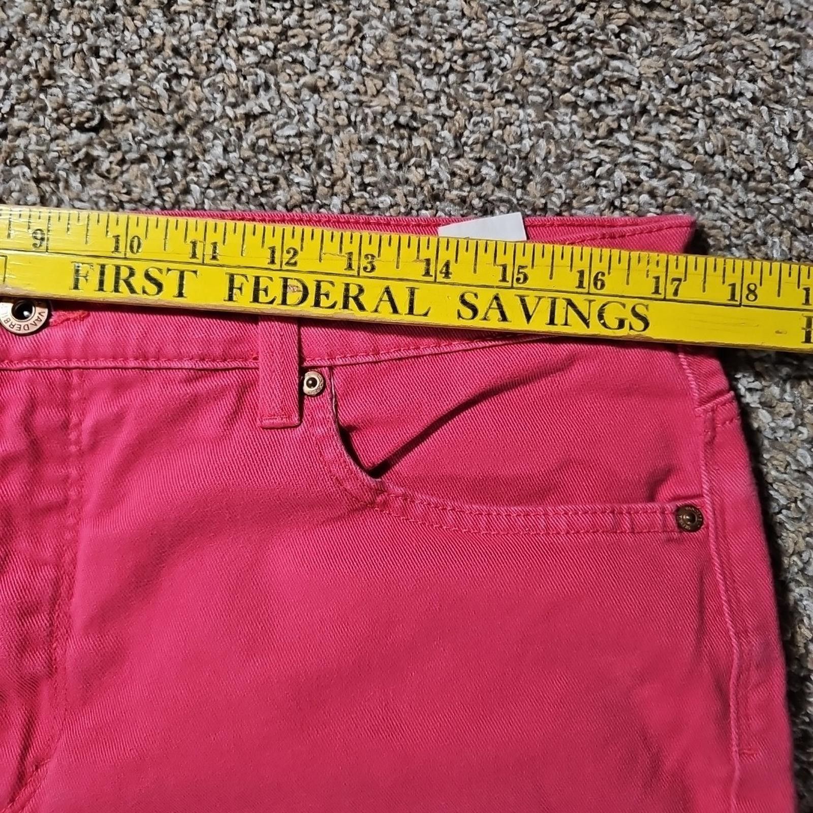 Other Gloria Vanderbilt Amanda HOT Pink Stretch Jeans 14 IronMark? Size 36" / US 14 / IT 50 - 4 Thumbnail