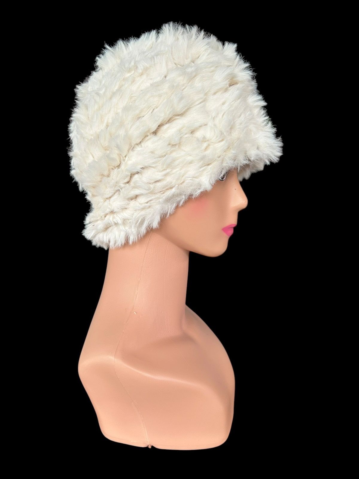 Japanese Brand × Kapital × Vintage Japanese Pun Bondage Style Fur Beanie Hats Size ONE SIZE - 5 Thumbnail