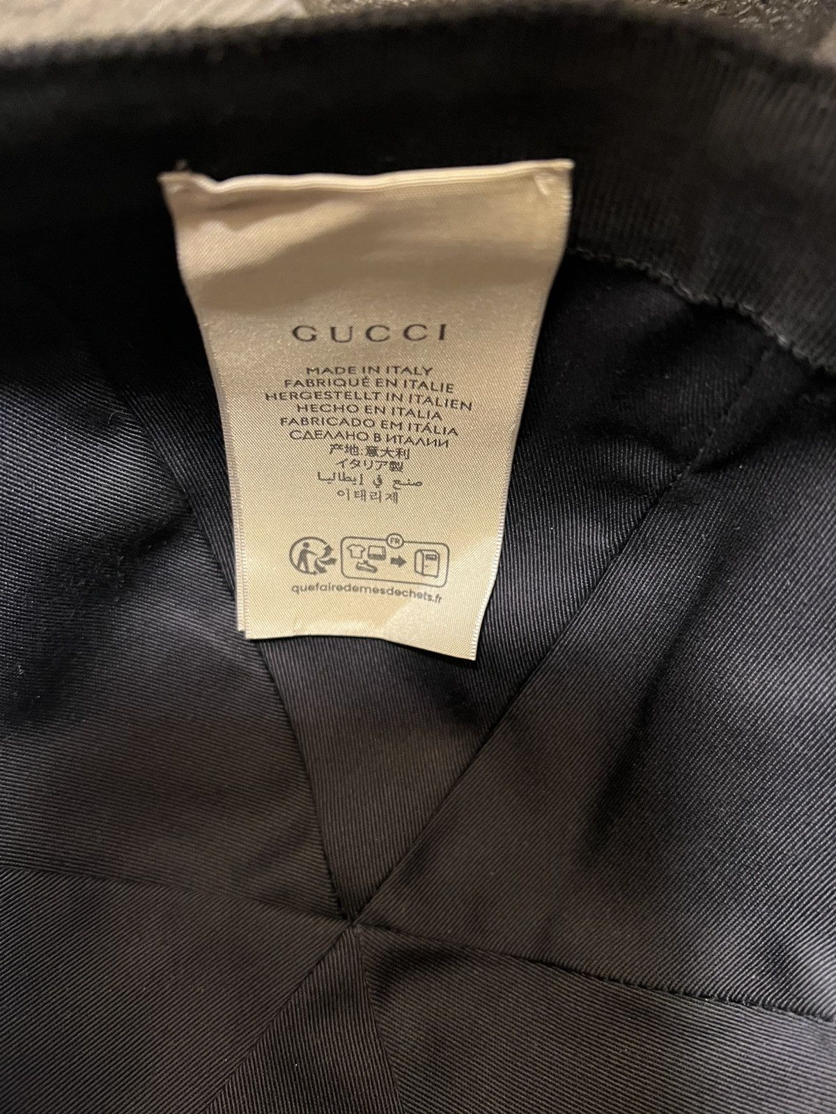 Gucci ORIGINAL GG CANVAS BASEBALL HAT WITH WEB Size ONE SIZE - 7 Thumbnail