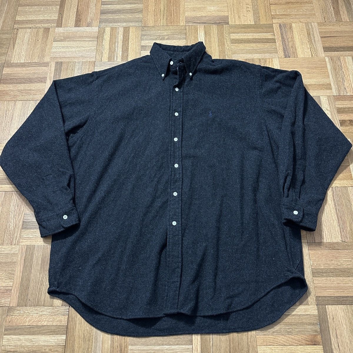 Ralph Lauren Vintage Ralph Lauren Blake wool shirt Size US XL / EU 56 / 4 - 1 Thumbnail