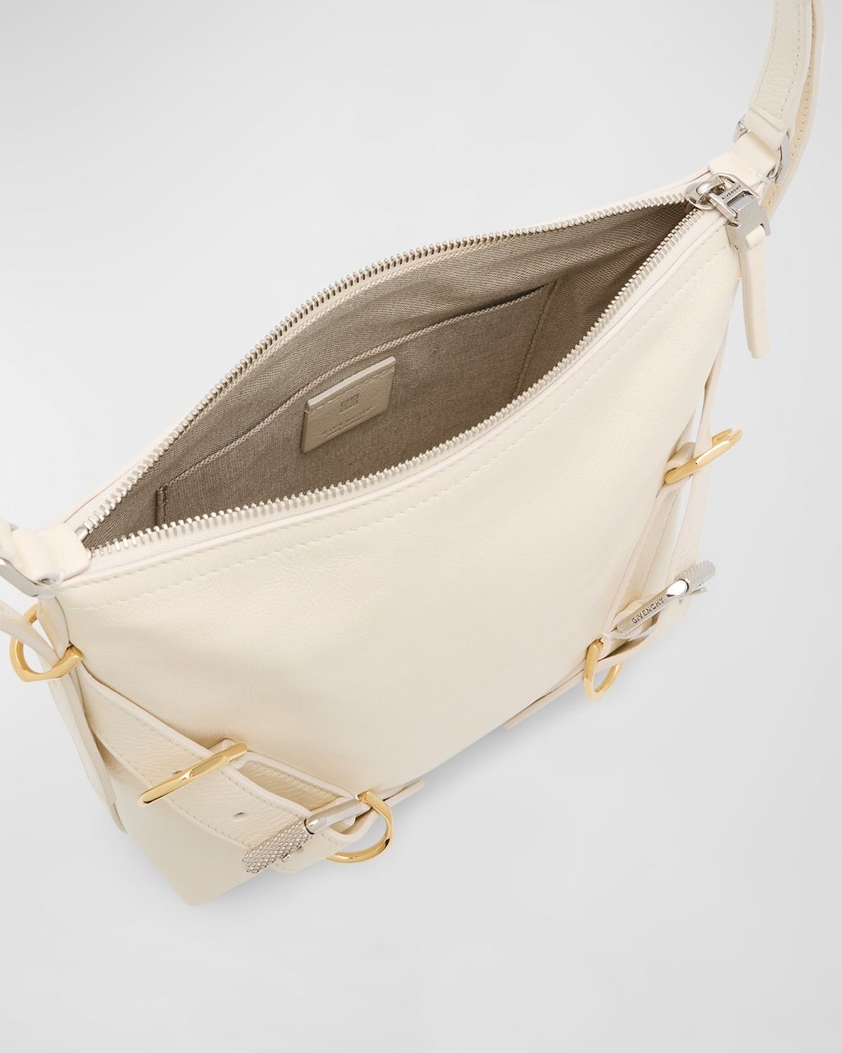 Givenchy o1srvl11e0925 Size: OS / Voyou Small Bag in Cream Size ONE SIZE - 3 Thumbnail