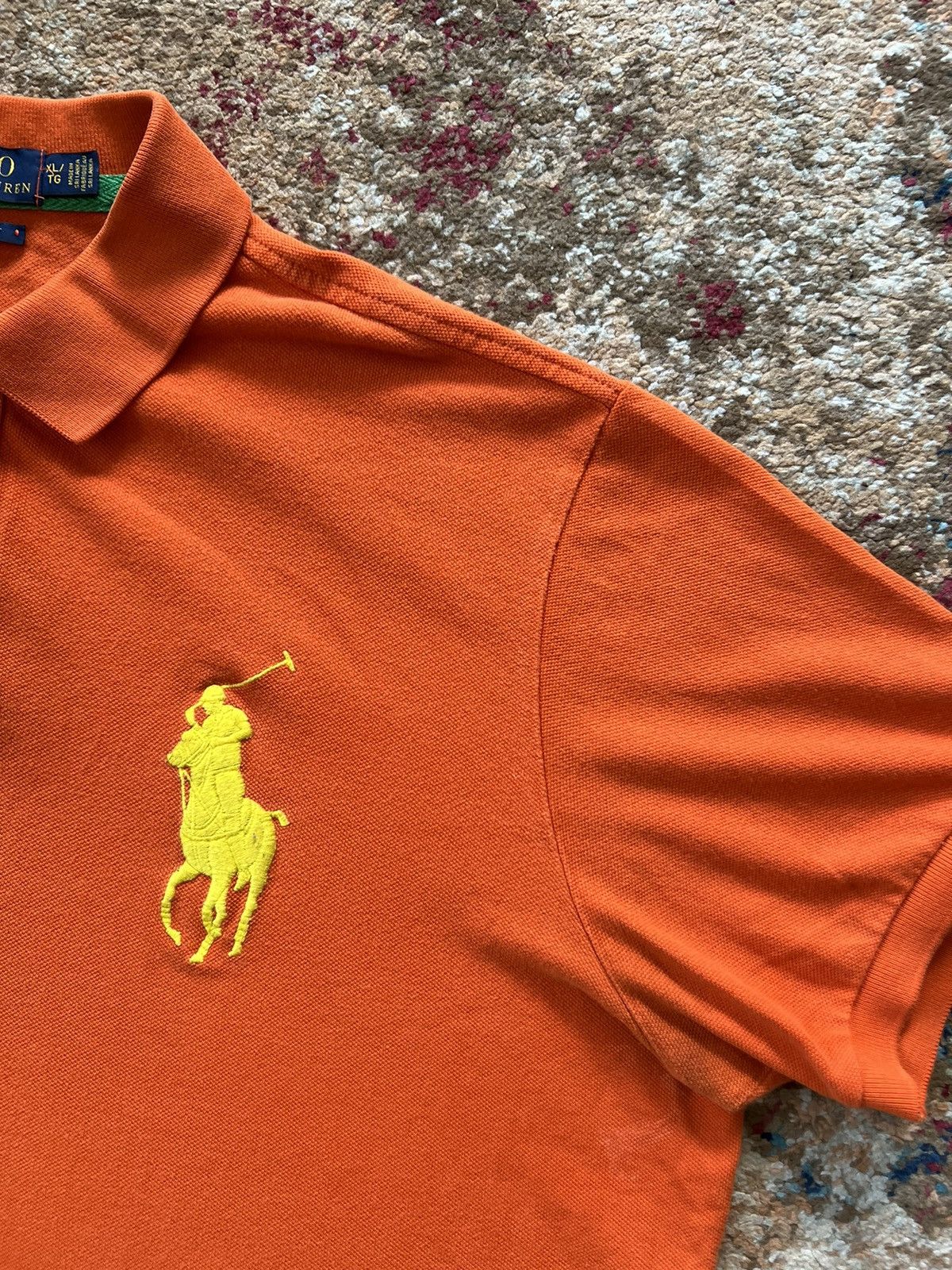 Polo Ralph Lauren × Vintage 🍊 90’s POLO RALPH LAUREN 3 CHIEF KEEF Y2K T-SHIRT Size US XL / EU 56 / 4 - 2 Thumbnail