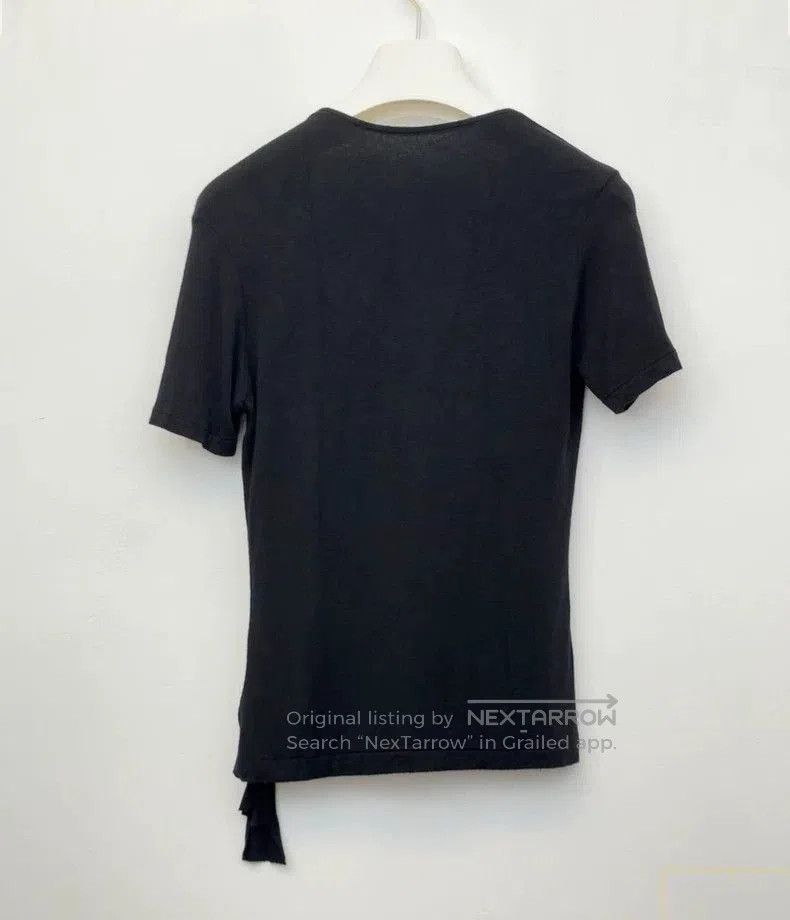 Yohji Yamamoto Yohji Yamamoto Braided Short Sleeve T-Shirt Size US M / EU 48-50 / 2 - 2 Thumbnail