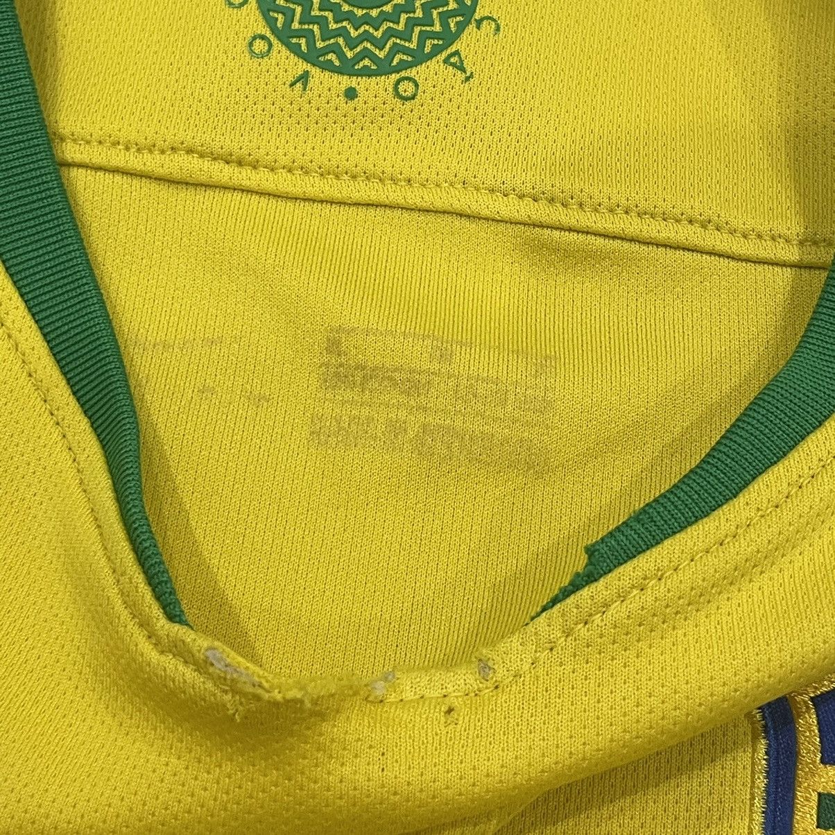 Nike Nike Brazil S 🇧🇷 Brasil polo tee jersey shirt Size US S / EU 44-46 / 1 - 2 Thumbnail