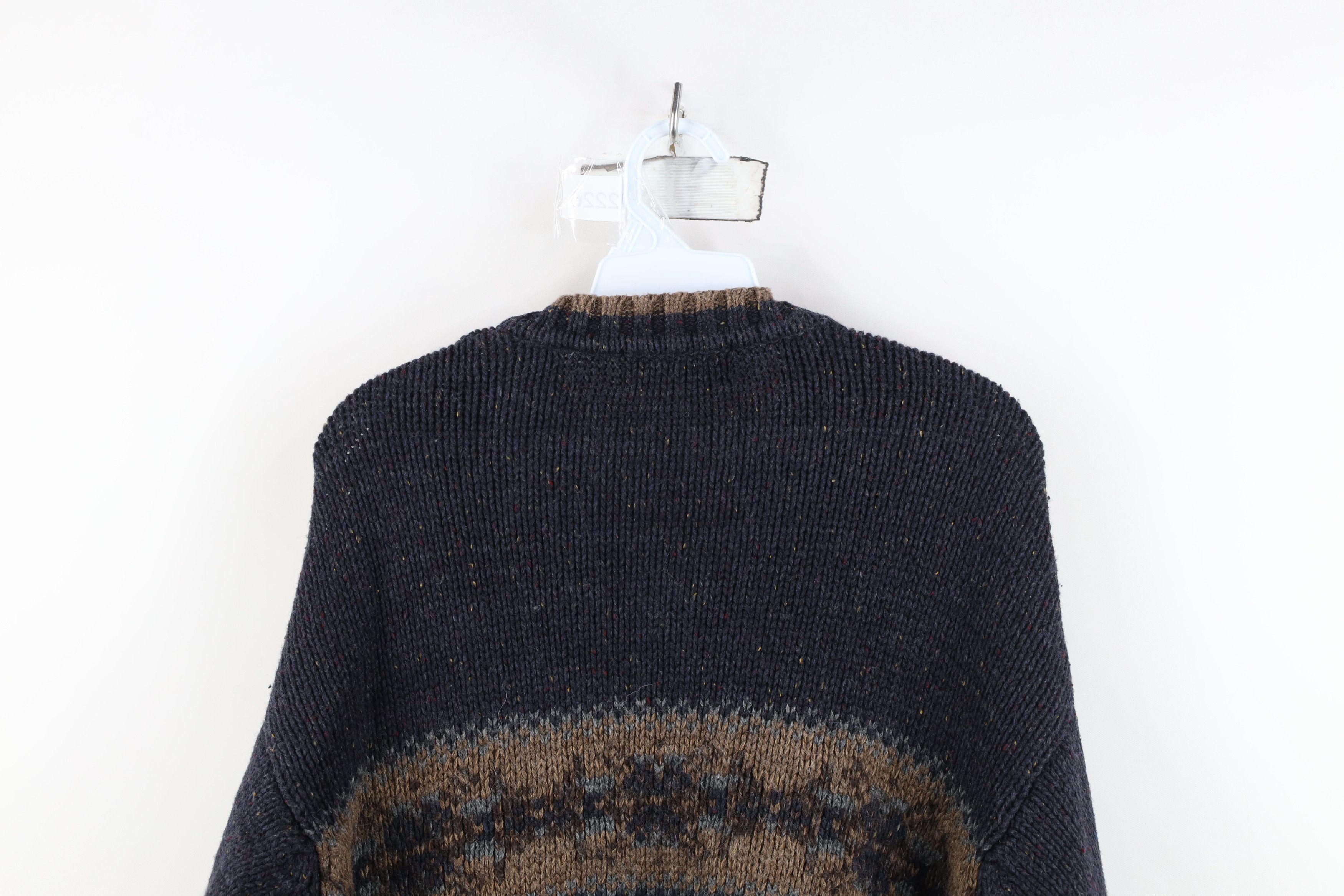 Vintage Vintage 90s Streetwear Wool Blend Knit Fair Isle Sweater Size US XL / EU 56 / 4 - 11 Thumbnail