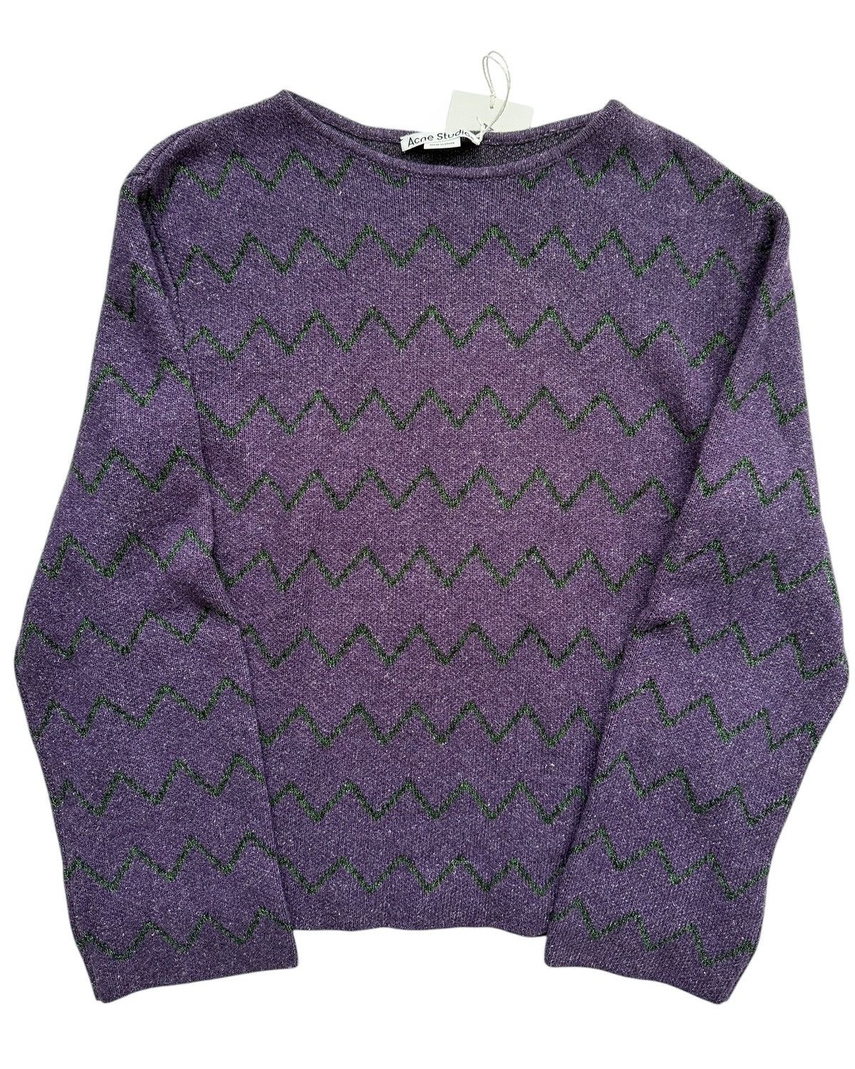 Acne Studios Hand Knit Pattern Sweater Jumper Size US L / EU 52-54 / 3 - 2 Thumbnail