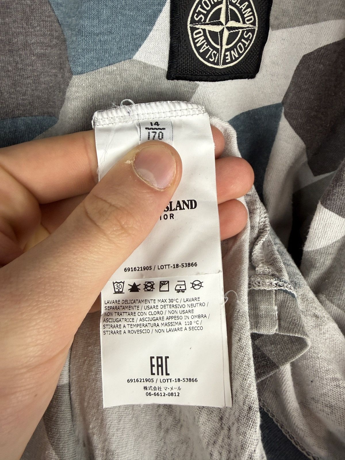 Stone Island Stone Island longsleeves t-shirt Size US XS / EU 42 / 0 - 7 Thumbnail