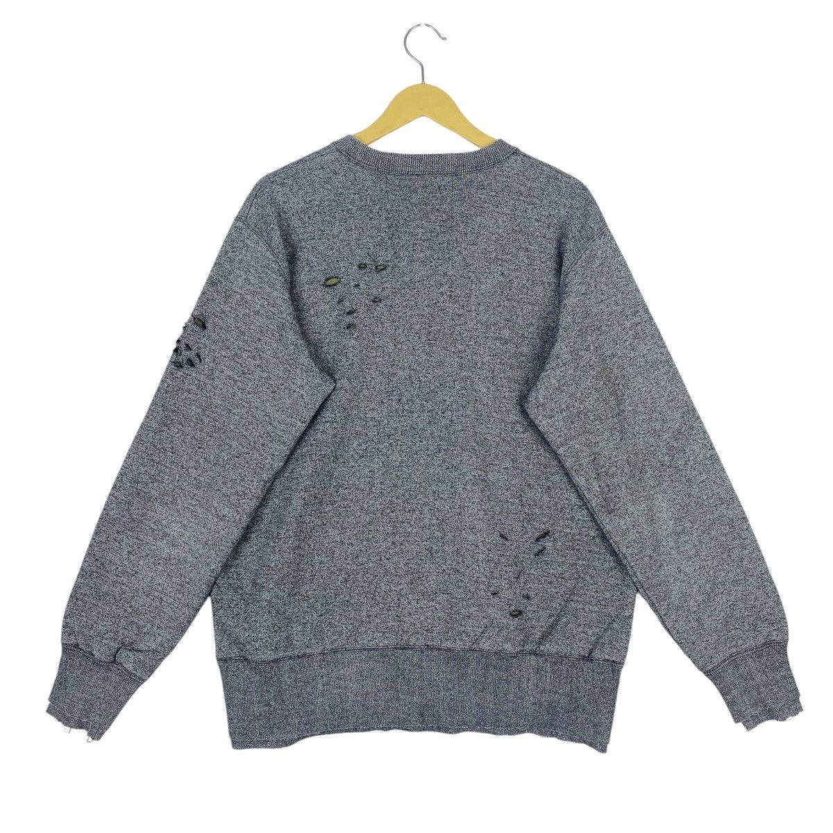 Designer × Vintage Sindee Distressed Ripped Sweatshirt Crewneck Pullover Jumper Size US L / EU 52-54 / 3 - 5 Thumbnail